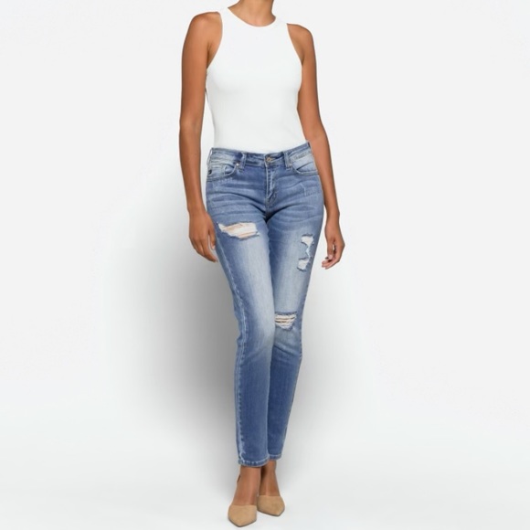 KanCan Denim - NWOT KanCan Annalise High Rise Skinny Distressed Jean